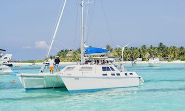 Alquiler de veleros de 41 pies desde Costa Mujeres, Cancún