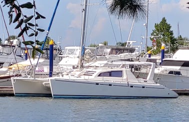 47' Sailing Catamaran on Galveston Bay