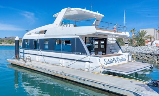 Catamarã de luxo de 60 pés em Cabo San Lucas/San Jose Del Cabo