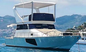 Custom 35' Fishing Yacht with double deck