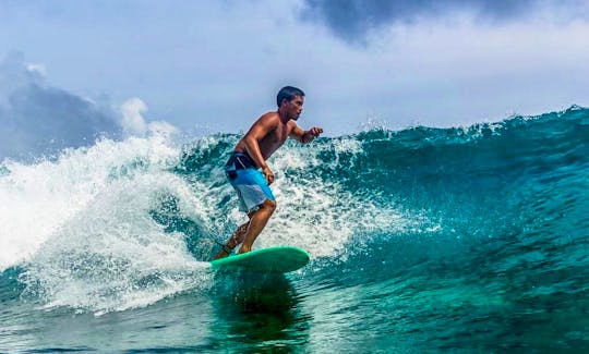 Surf Lesson in Siargao, Philippines!