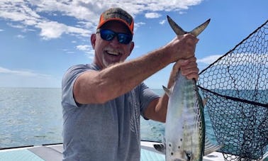 4 horas de pesca cerca de la costa en Placida FL