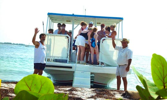 3 1/2 or 4 Hour Public Island Tour Excursions on 32' Pontoon Boat