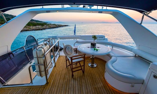 Horizon 2210 72' Luxury Motor Yacht for Charter in Greece