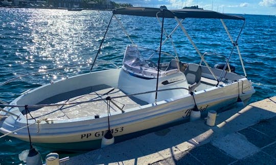 PERFECT Center Console BOAT RENTAL FOR ST BARTH
