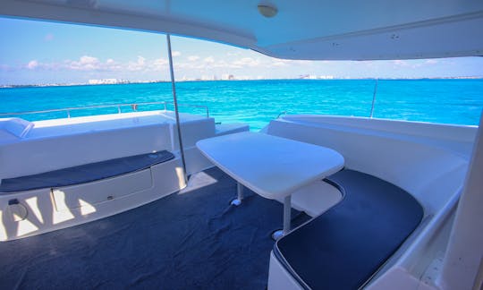40 people 50ft Deluxe Cruising Catamaran in Cancún, Mexico For Charter