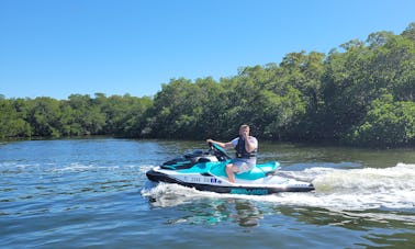 Aluguel gratuito de jet ski em Cape Coral, Matlacha ou Fort Myers Beach