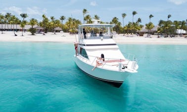 Reserve el yate Pearson Sport Fisherman de 40 pies en Punta Cana, República Dominicana