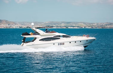 Charter 68' Azimut Power Mega Yacht in Limassol, Cyprus