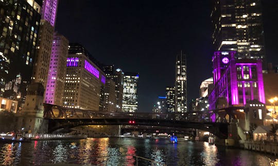 Chicago Night-time Skyline