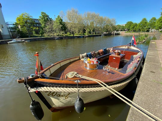 Tour privado de barco Open Cana em Amsterdã, Holanda