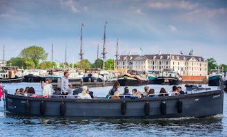 Book the 'Sunshine Canal Boat' in Amsterdam, Netherlands (100% electric)