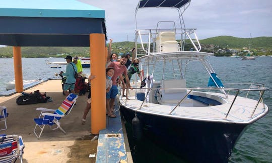 36’ Custom Power Yacht Tour or Private Charter in Fajardo