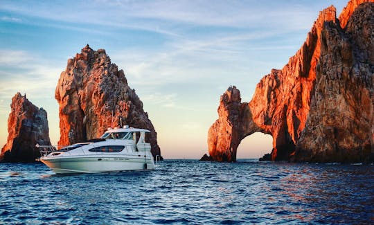 45 ft. Cabo San Lucas Yacht Charter, Vegas Style! All inclusive W/Private Chef