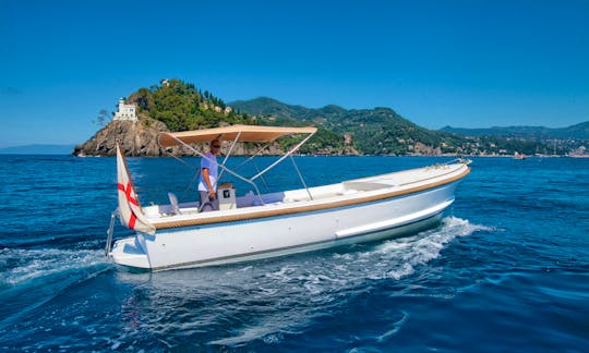 ECCOMI QUA Power Boat Rental in Portofino