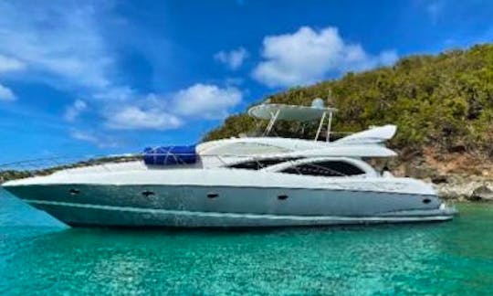 Spectacular 65' Yacht for Charter to Beautiful Beaches and Icacos or Palomino Islands