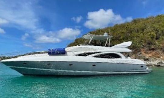 Spectacular 65' Yacht for Charter to Beautiful Beaches and Icacos or Palomino Islands