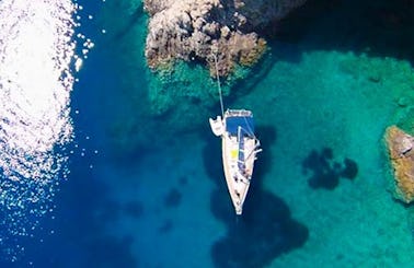 Skippered Beneteau Oceanis Clipper 473 Sailing Charter in Lefkada, Greece