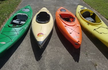 Sit Inside Kayaks for Rent in DeLand