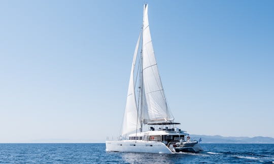 Crewed Charter Lagoon 620 Cruising Catamaran in Lefkada, Greece