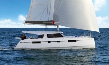 Alquiler de catamarán de crucero Nautitech 46 Open en Lavrion, Grecia