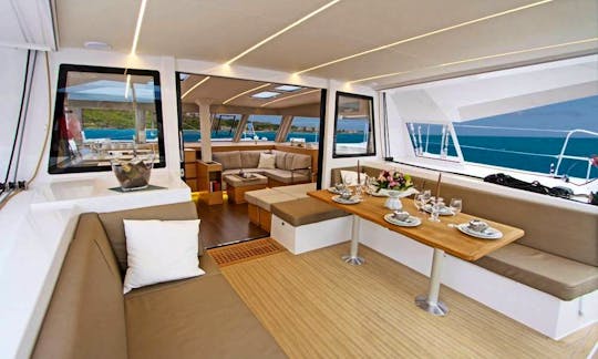 Nautitech 46 Open Cruising Catamaran Rental in Lavrion, Greece