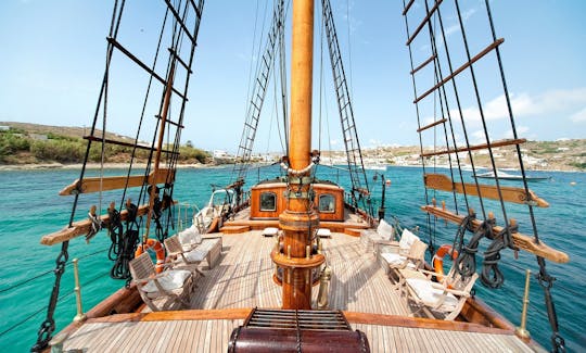 Classic Luxury 83ft Motor Sailor in Athens