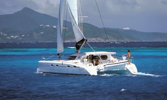 Crewed Charter Nautitech 47 Cruising Catamaran in Lefkada, Greece