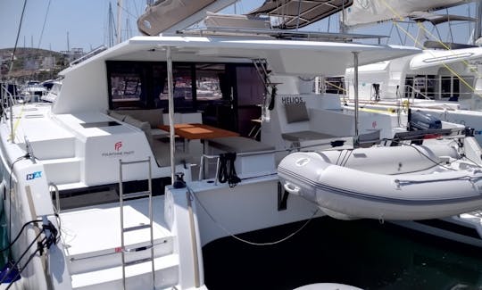 Nautitech 47 Cruising Catamaran Rental in Lavrion, Greece