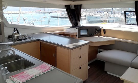 Nautitech 47 Cruising Catamaran Rental in Lavrion, Greece