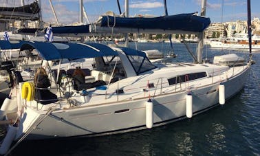 Oceanis 50 Family Sailing Charter With AC in Lavrio, Greece