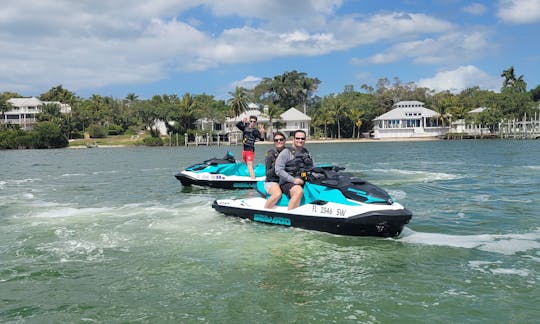 Get out on the water with us on a 3 hour 65 mile Adventure Tour!