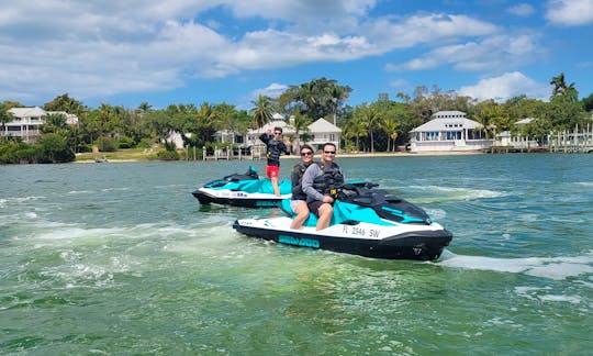 Get out on the water with us on a 3 hour 65 mile Adventure Tour!