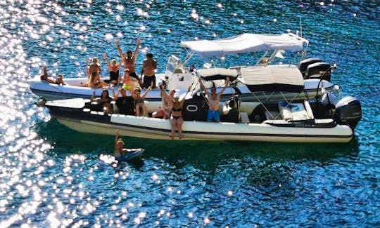 WinR 33 Rib Boat charters in Paros - Antiparos , Greece