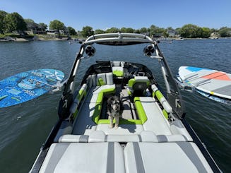 Prior Lake - Faites la fête, faites du surf ou détendez-vous - Capitaine avec Malibu de 21 pieds