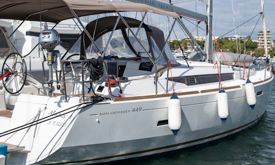 SUN ODESSAY 449 IN ALIMOS MARINA