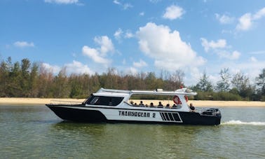 Bateau rapide de la jetée de Merang à l'île de Redang (aller simple)