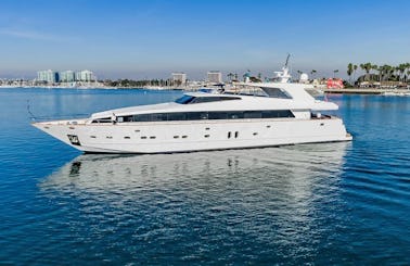125' Mega Yacht Charter In Newport Beach California