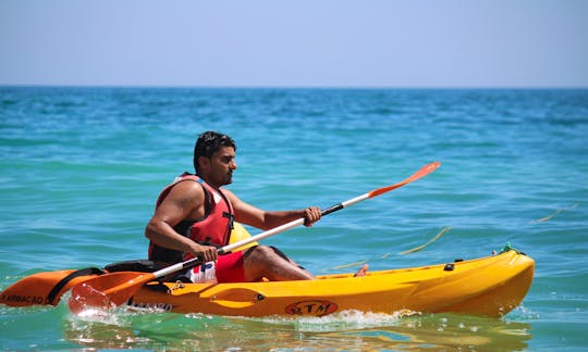 Kayak Rental in Armacao de Pera Beach, Algarve, Portugal