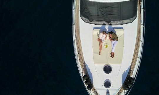 55' Luxury Queen Yacht Rental in Mikonos, Greece