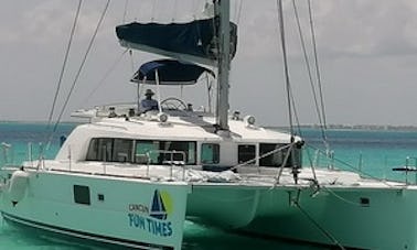 FUNTIMES Catamaran rental Cancun Isla Mujeres GMBFUN440