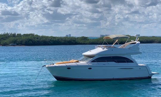 Alquiler de yates Sealine de 45 pies en Cancún e Isla Mujeres para 14 personas