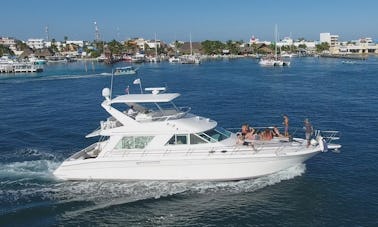 Yacht Fun Charter 55ft 15 pax Playa Mujeres GMBSR55FUN