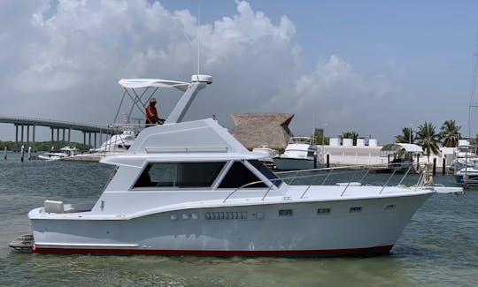 Excursions de pêche à Cancún (bateau de sport de 38 minutes)