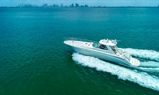 The Most Spacious – 54′ SeaRay Sundancer Motor Yacht In Miami Beach, Florida