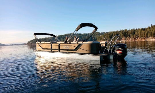 2021 High Performance 24' Pontoon Boat - Caribou