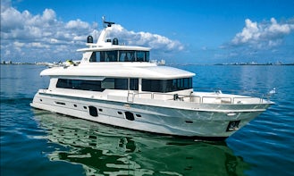 Jacuzzi on Water – 105' Tarrab Fly Power Mega Yacht for South Florida!