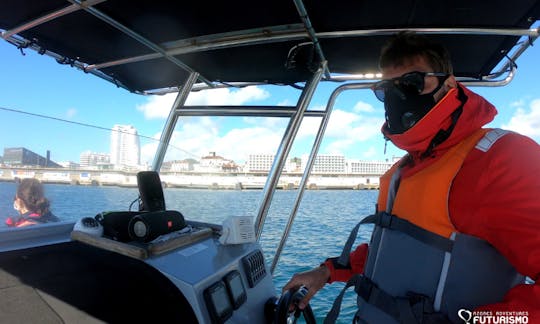 RIB Boat Tour Adventure Cruise in Ponta Delgada