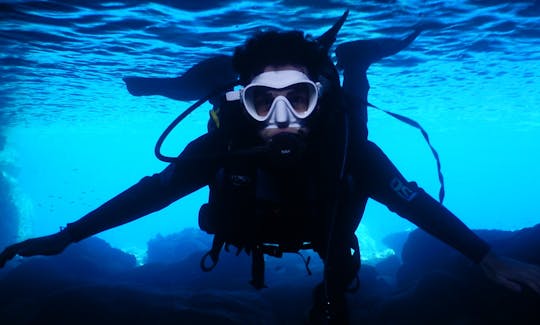 Plongée sous-marine, plongée double à Chalki, Grèce