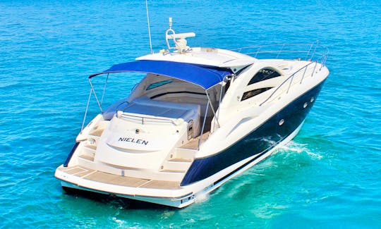 53ft Sunseeker Portofino Motor Yacht Charter in Eivissa, Spain